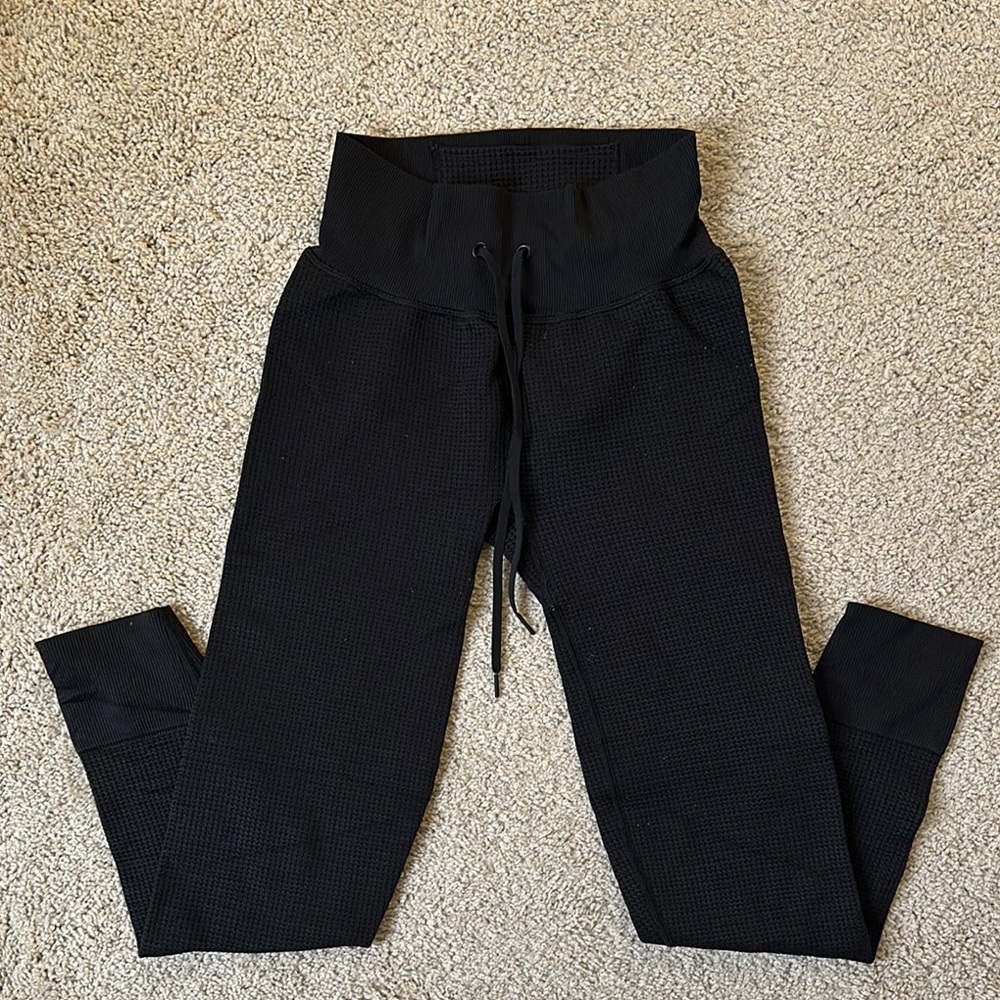 PINK Victoria's Secret Black Leggings with High Waistband